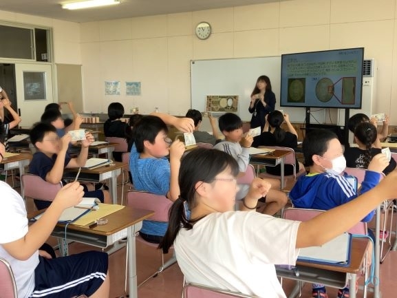 偽造防止技術体験