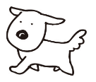 犬のイラスト