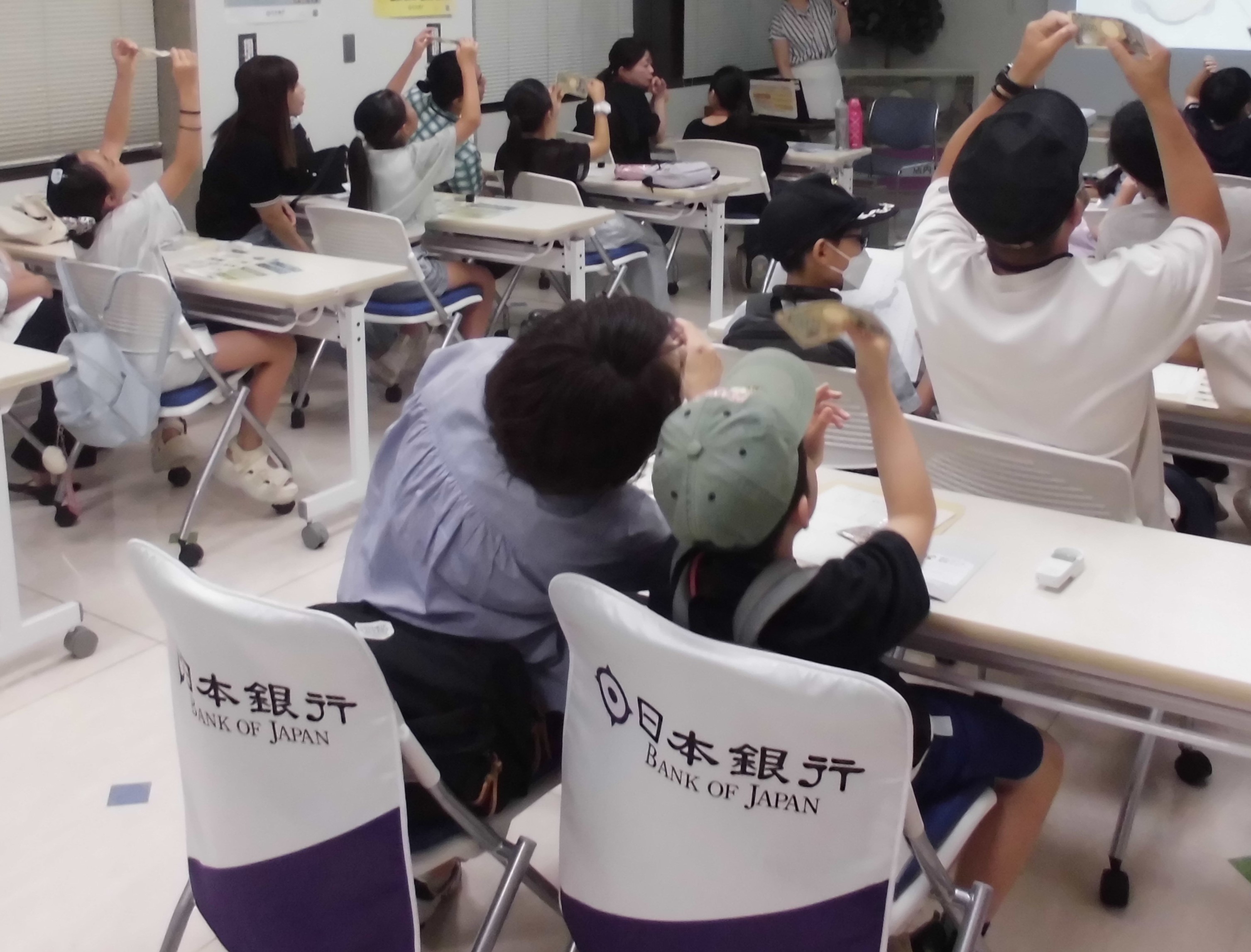 夏休み親子見学会の様子
