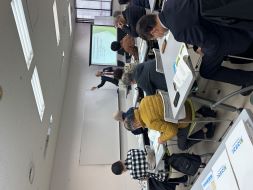 松山氏講演会の様子