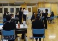 協議会でのグループ発表の様子