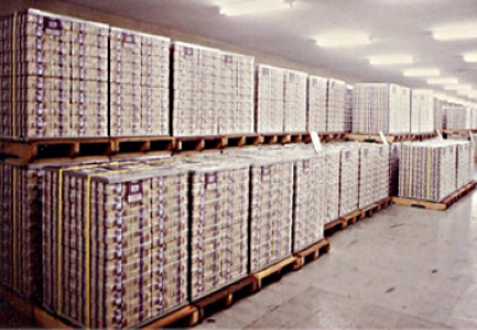 本店地下金庫内の写真